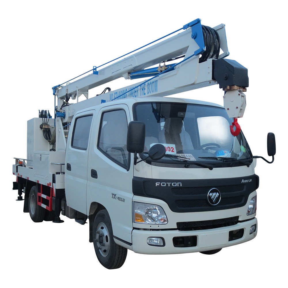 Xe tải sàn làm việc trên không 16m