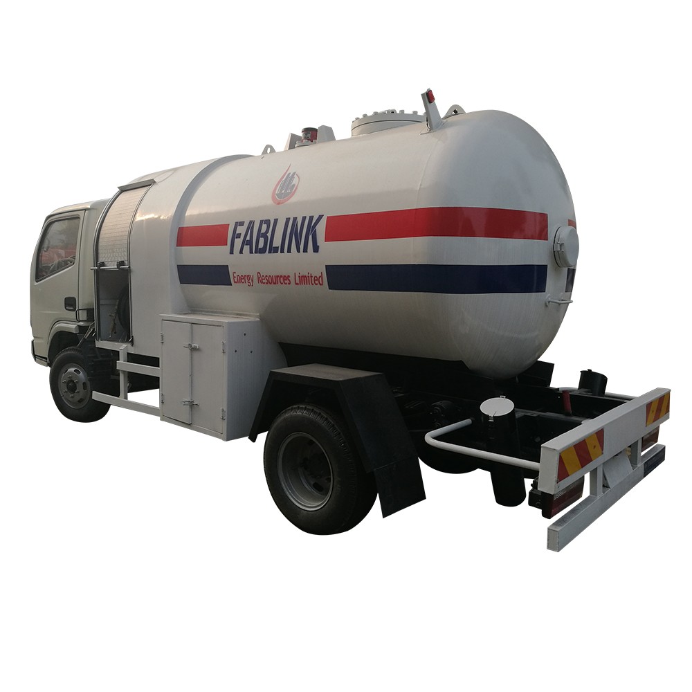 Xe tải phân phối 6 bánh 5 Cbm Lpg