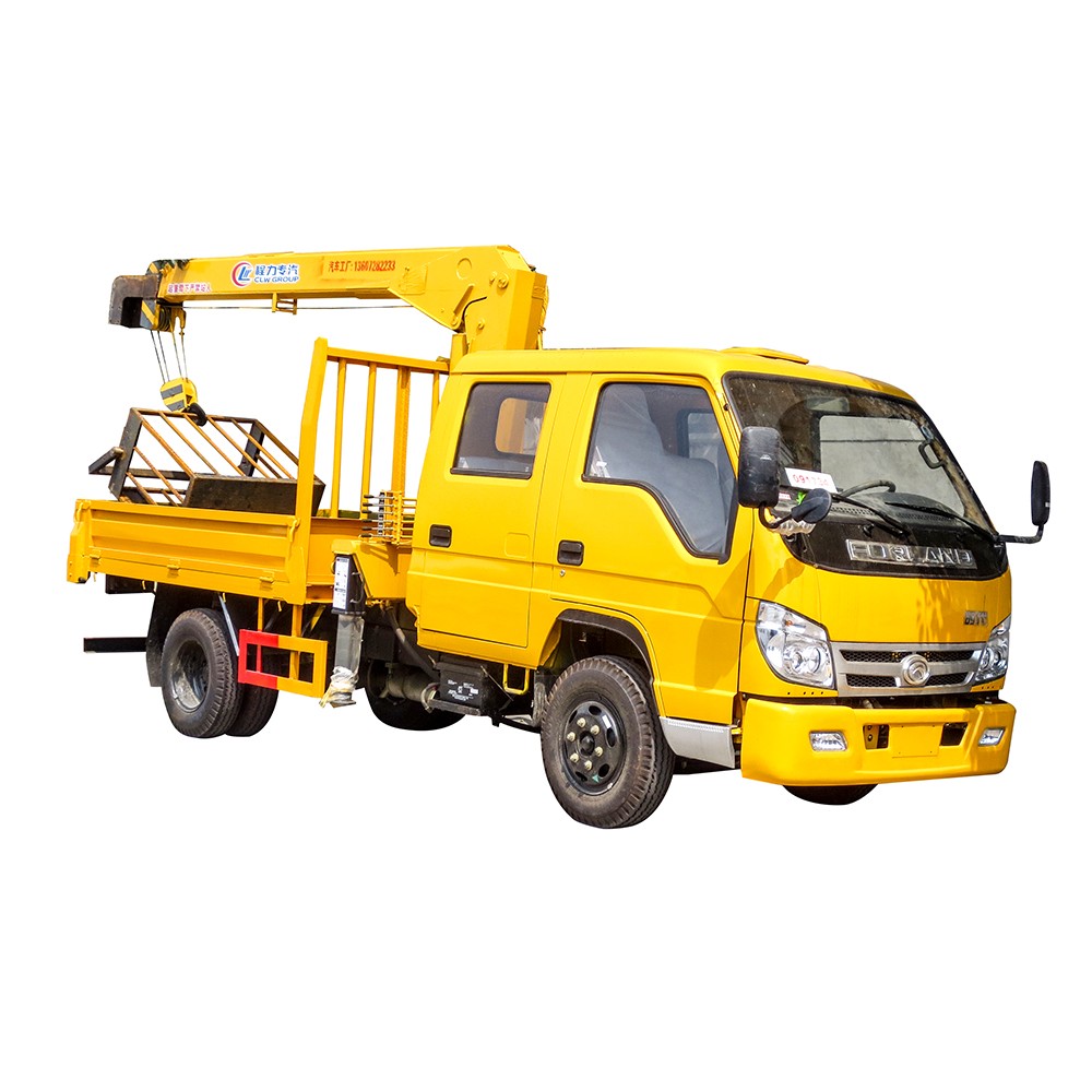 Cần cẩu xe tải nhỏ 6 bánh