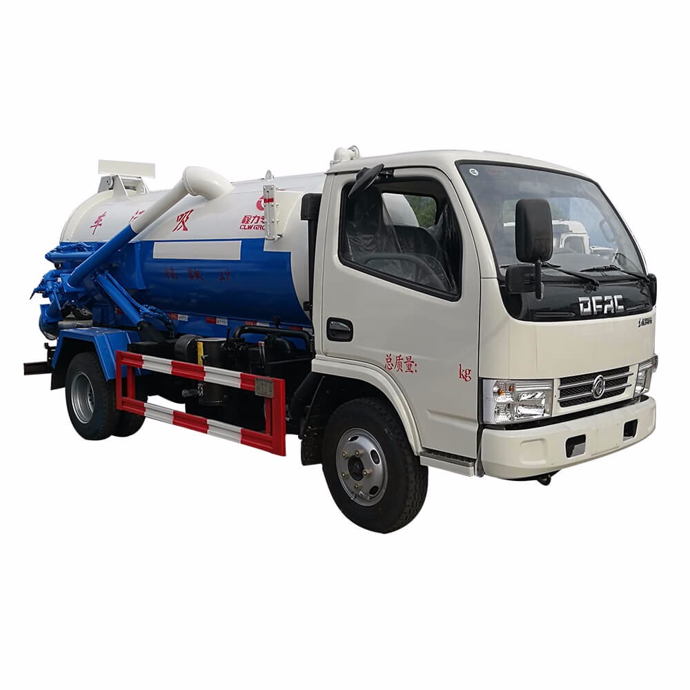 Xe hút nước thải chân không Dongfeng 5 Cbm