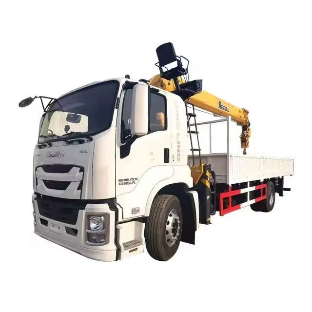 Xe cẩu Isuzu GIGA 10 tấn Nhật Bản